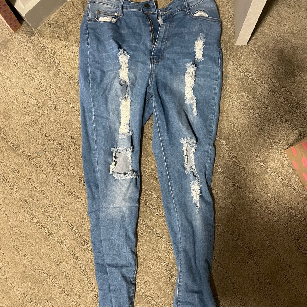 Ripped jeans
